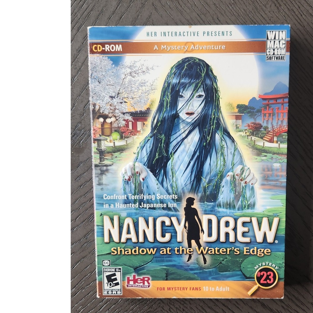 Nancy Drew Shadow at the Water's Edge PC Mac Game Mystery 23 Her Interactive